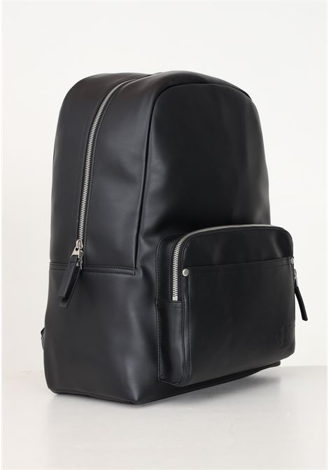 Tagged Campus BP Angled black backpack for men CALVIN KLEIN | K50K512042BEH